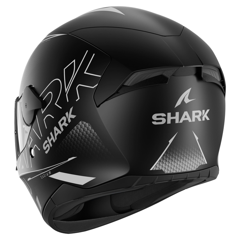 Integralny kask motocyklowy SHARK D-SKWAL 2 Cadium czarno-szary matowy