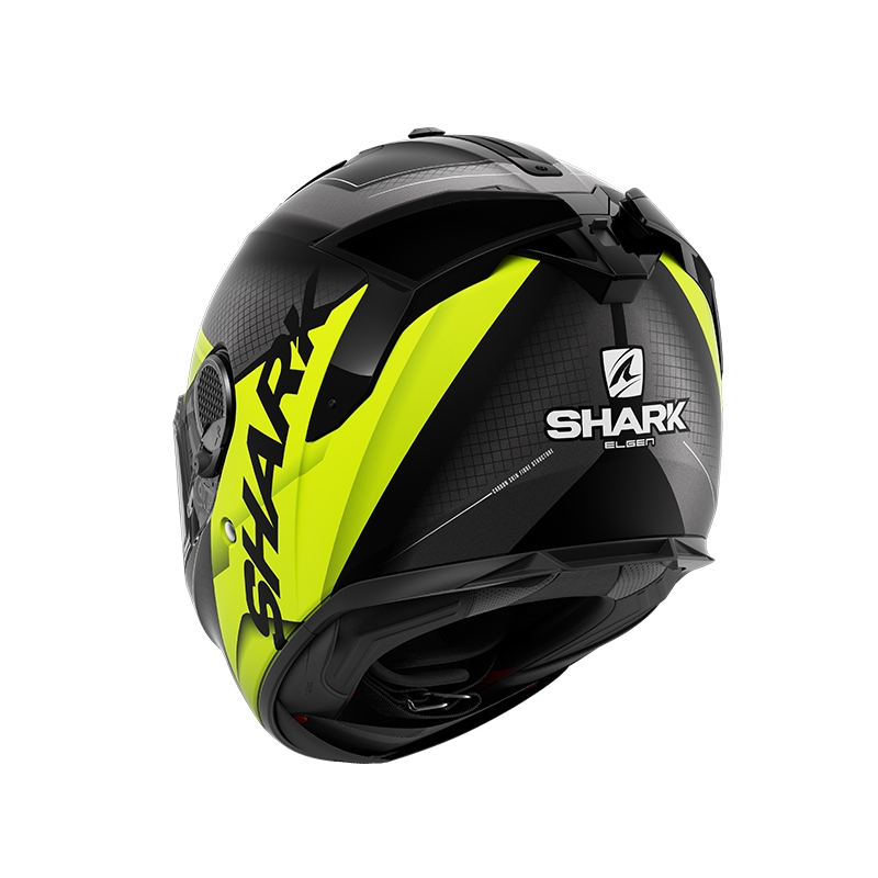 Kask integralny SHARK SPARTAN GT Elgen antracytowo-fluo żółty