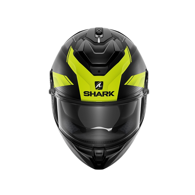 Kask integralny SHARK SPARTAN GT Elgen antracytowo-fluo żółty
