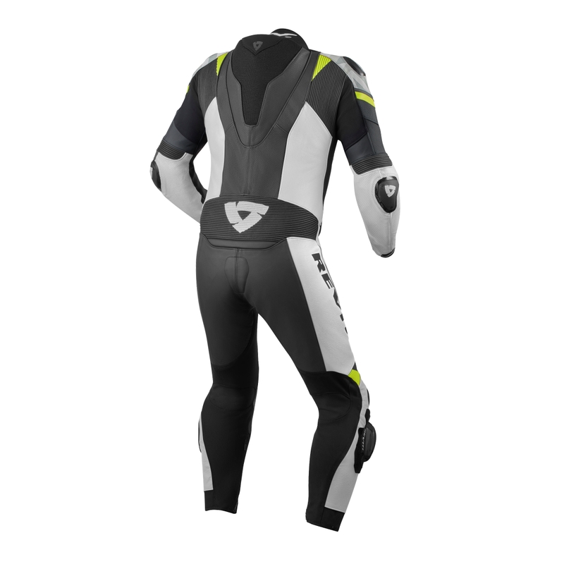 Jednoczęściowy kombinezon motocyklowy Revit Hyperspeed 2 czarno-szary wyprzedaż