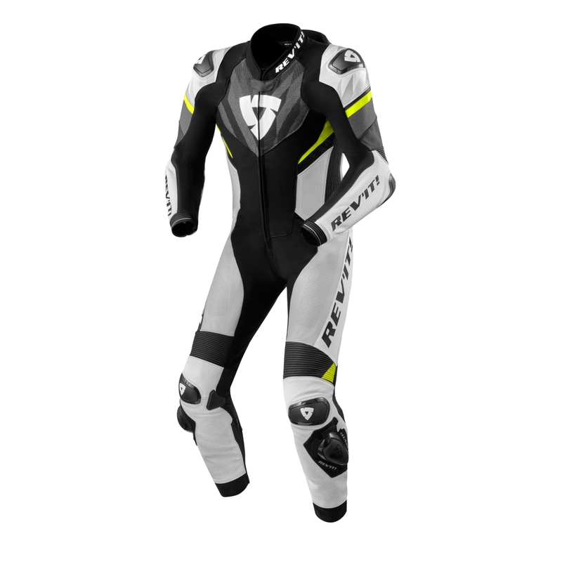 Jednoczęściowy kombinezon motocyklowy Revit Hyperspeed 2 czarno-szary wyprzedaż