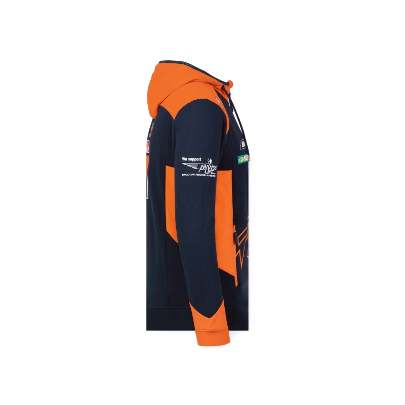 Bluza KTM Red Bull Racing Official Teamline niebiesko-pomarańczowa