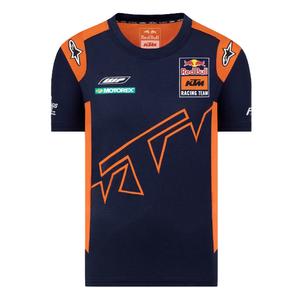 Koszulka dziecięca KTM Red Bull Racing Official Teamline niebiesko-pomarańczowa
