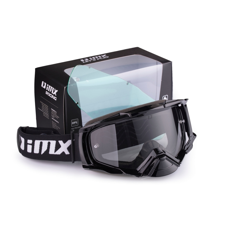 Gogle motocrossowe iMX Dust czarne