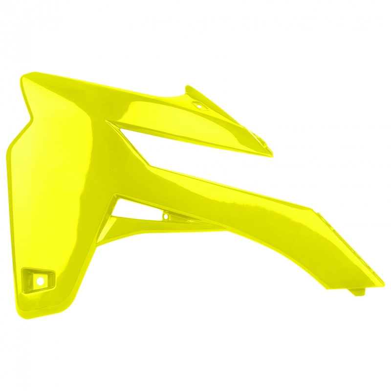 Radiator scoops POLISPORT (pair) Flo Yellow