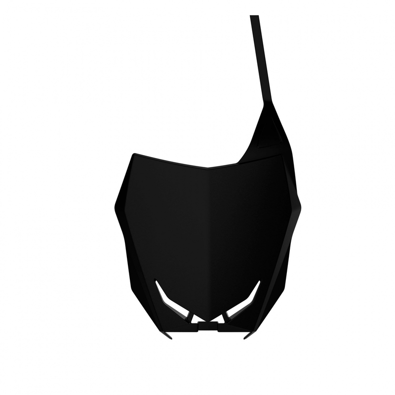Number plate POLISPORT restyling Black