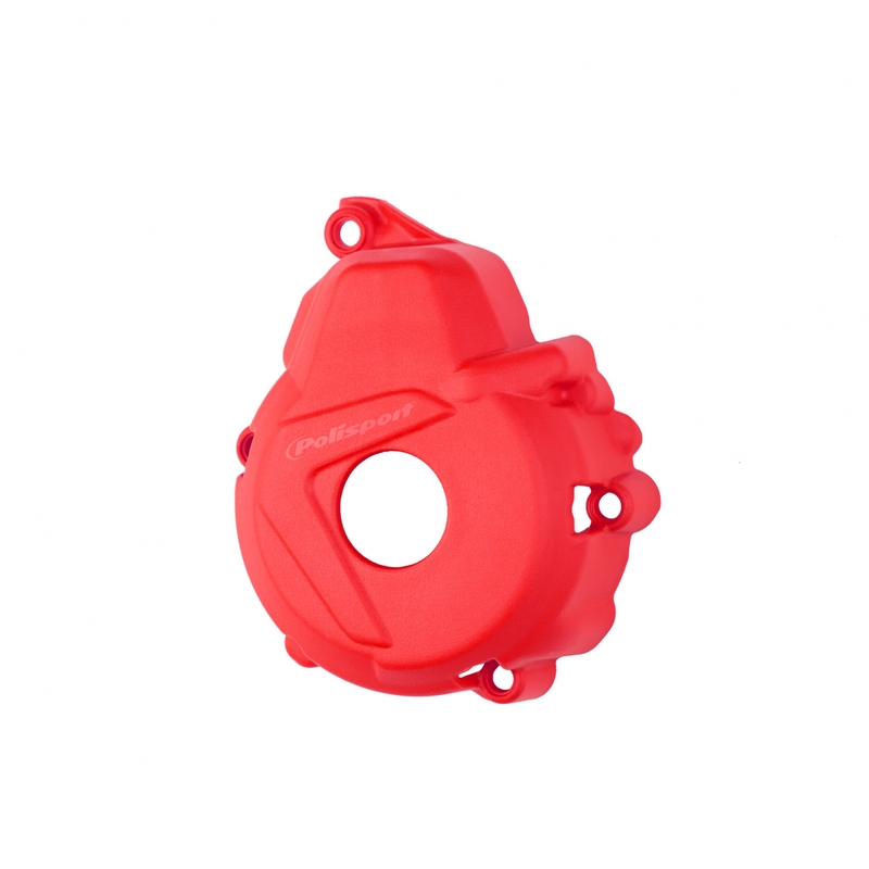 Ignition Cover Protectors POLISPORT PERFORMANCE Red for GAS GAS EC 250 F 2021-2022, GAS GAS EC 350 F 2021-2023