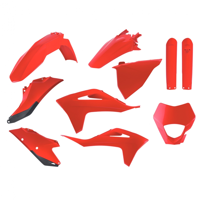 Plastic body kit POLISPORT MX/enduro Red