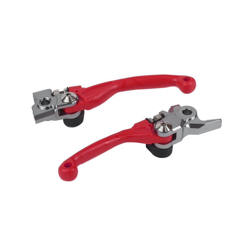 Pivot lever set POLISPORT Red