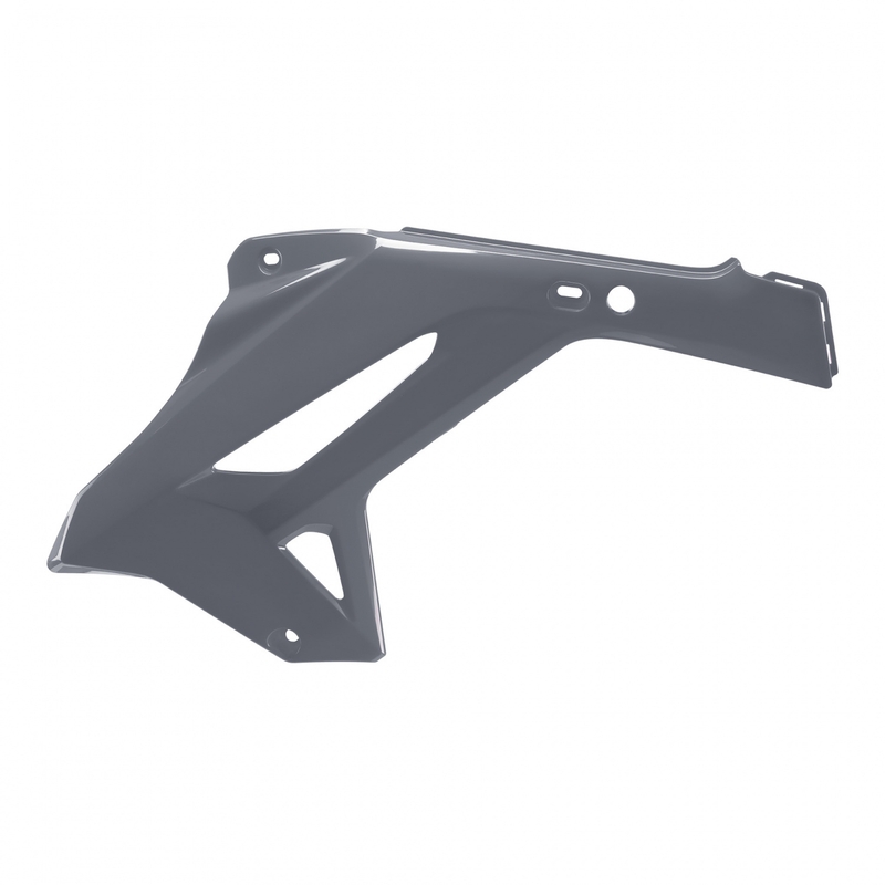 Radiator Scoops POLISPORT restyling Nardo Grey for HONDA CR 125 R 2002-2007, HONDA CR 250 R 2002-2007