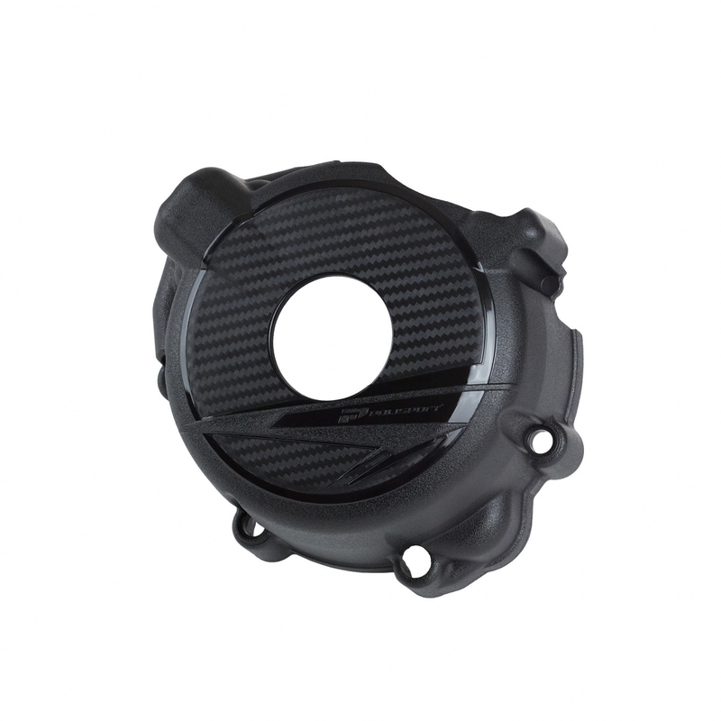 Ignition cover POLISPORT Black for SUZUKI DR-Z 400 2000-2007