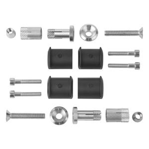 Mounting kit POLISPORT NOMAD 8308100001 Black