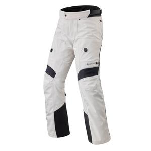Kalhoty na motorku Revit Poseidon 3 GTX stříbrno-černé