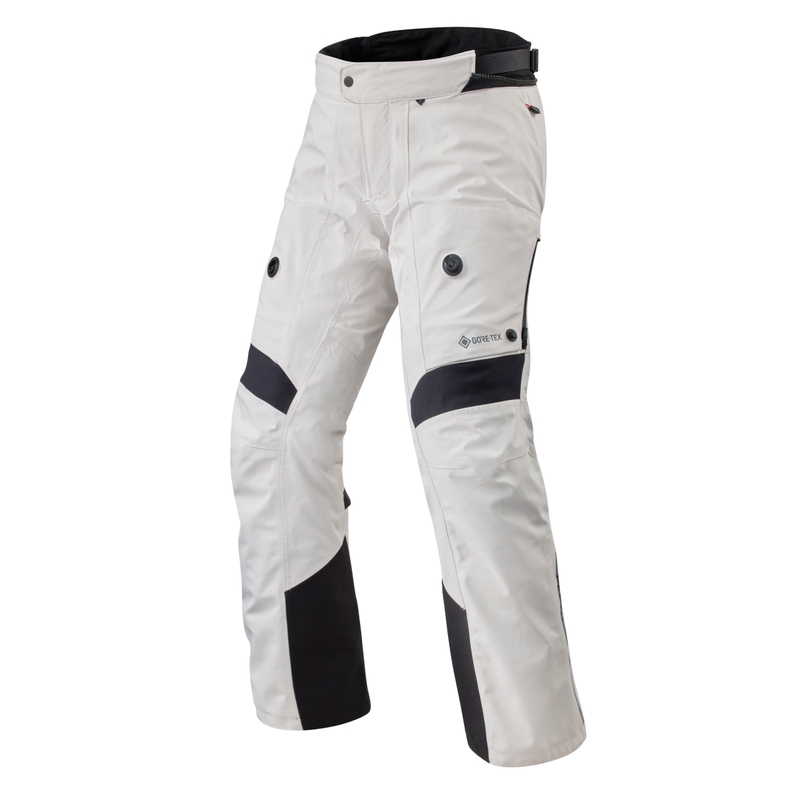 Spodnie motocyklowe Revit Poseidon 3 GTX srebrno-czarne