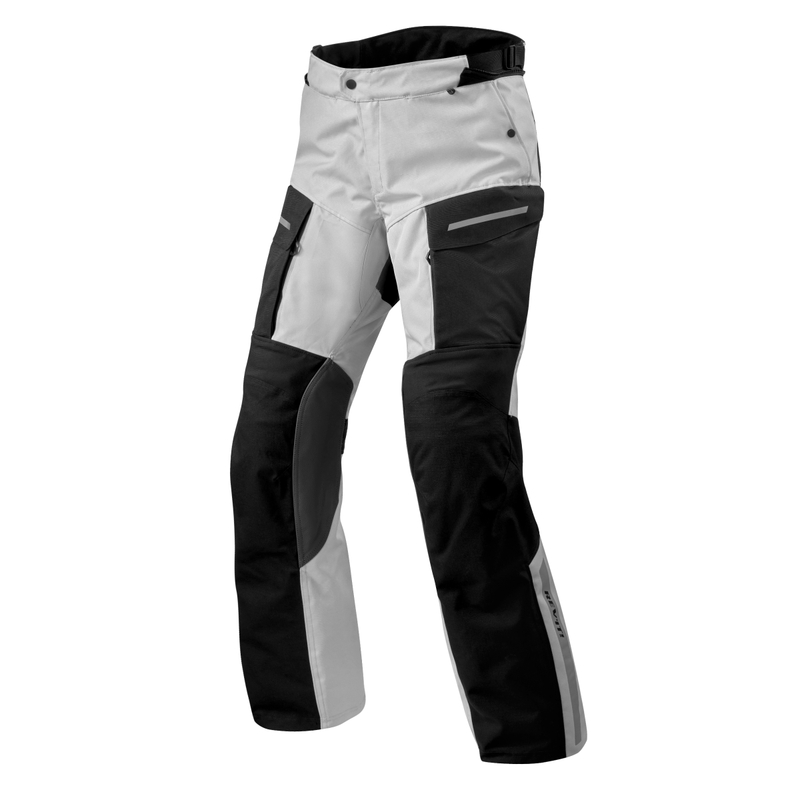 Spodnie motocyklowe Revit Offtrack 2 H2O czarno-srebrne