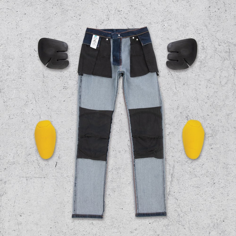Oxford Original Approved Jeans AA ciemny niebieski