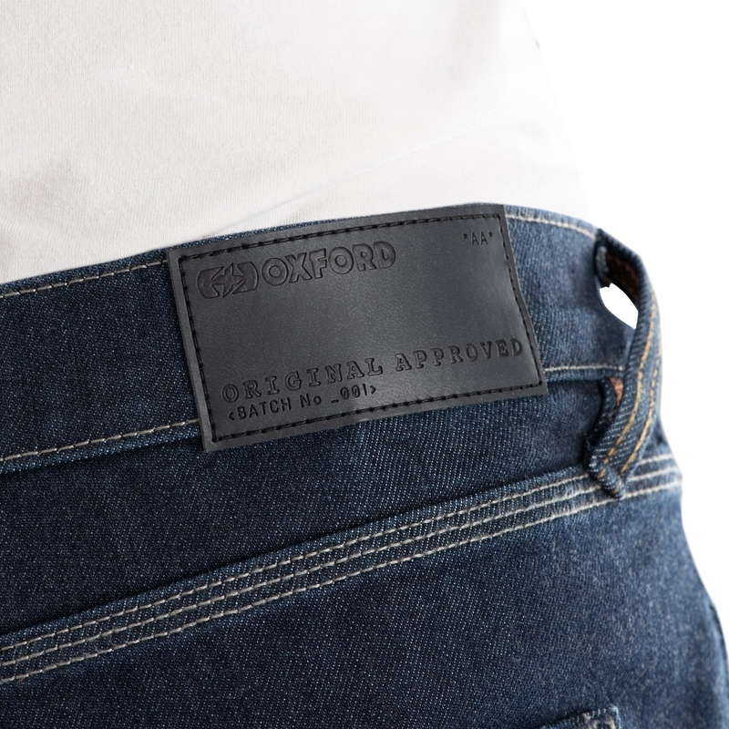 Oxford Original Approved Jeans AA ciemny niebieski