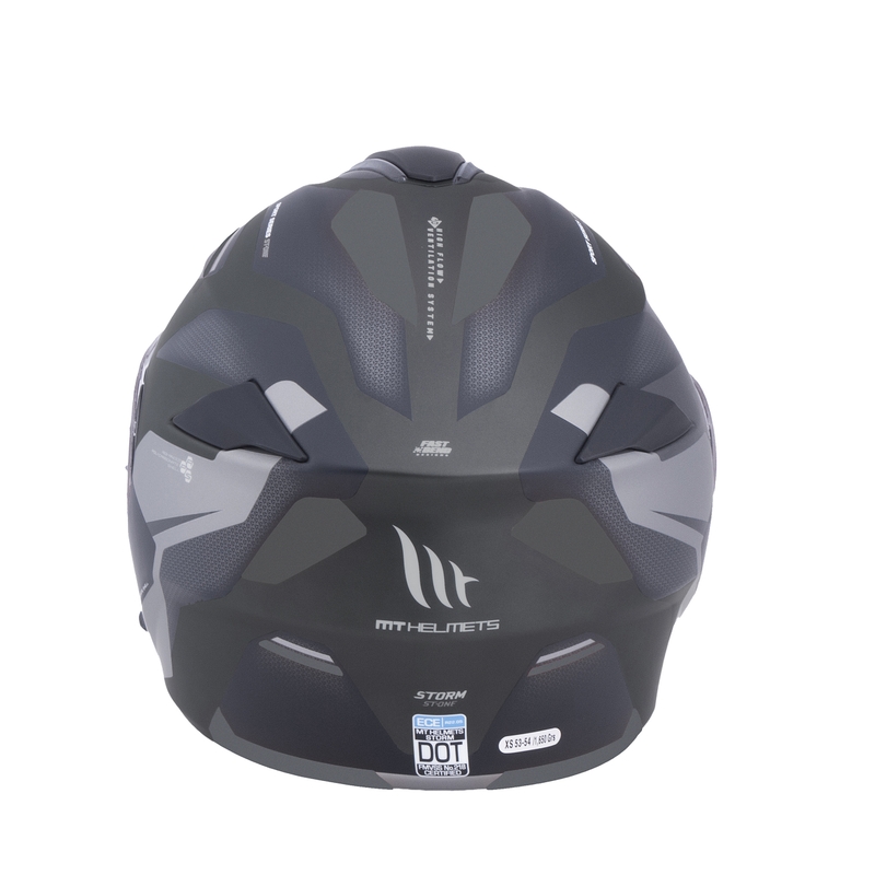 MT Storm ST-ONE kask motocyklowy czarno-szary - II. jakość