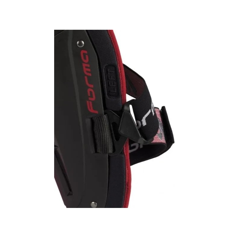 Nakolanniki Forma Tri-Flex czarno-srebrno-czerwone