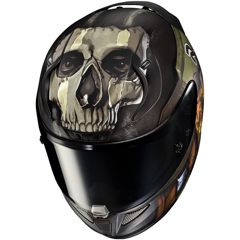 Kask Motocyklowy Pełny HJC RPHA 11 Ghost Call Of Duty MC34SF Czarno-Brązowo-Zielony Wyprzedaż