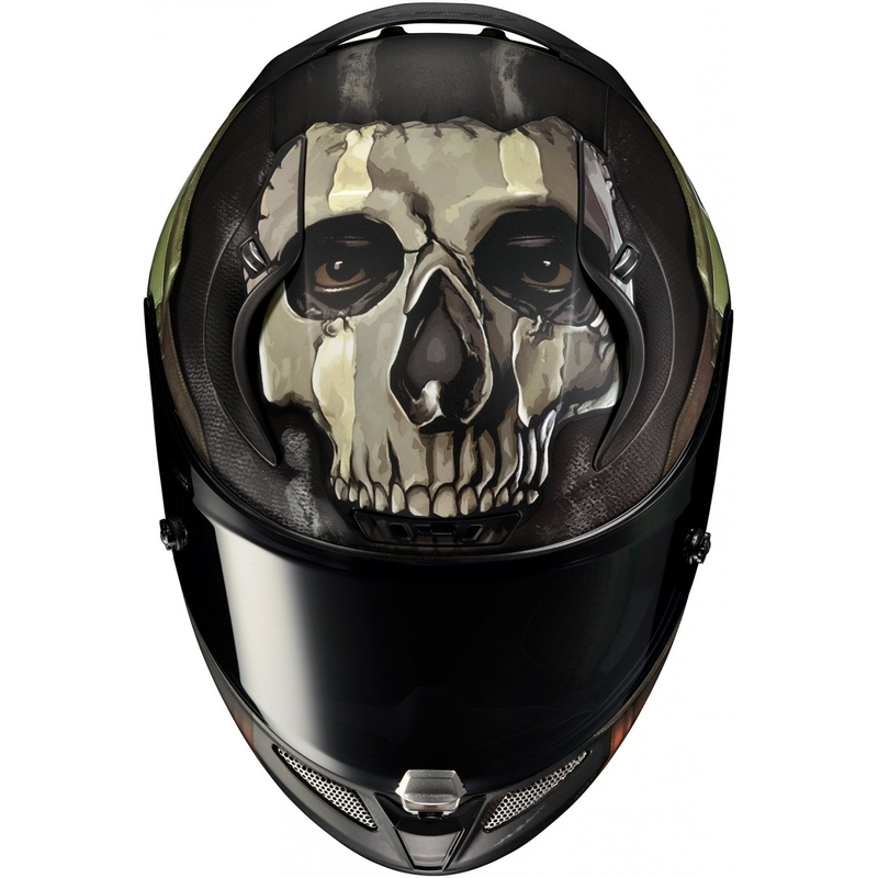 Kask Motocyklowy Pełny HJC RPHA 11 Ghost Call Of Duty MC34SF Czarno-Brązowo-Zielony Wyprzedaż