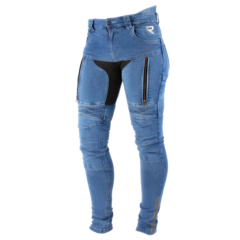 Damskie jeansy na motocykel Street Racer Denim