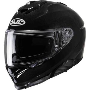 Integralny kask motocyklowy HJC i71 Solid black metallic