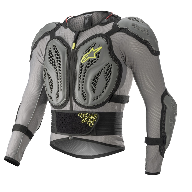 Alpinestars Bionic Action ochraniacz ciała szary-fluo żółty