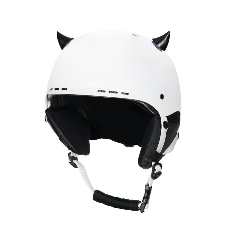 Mini rogi na kask 55 czarne