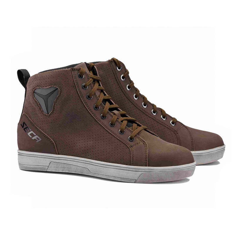 Buty motocyklowe SECA Kent brązowe wyprzedaż