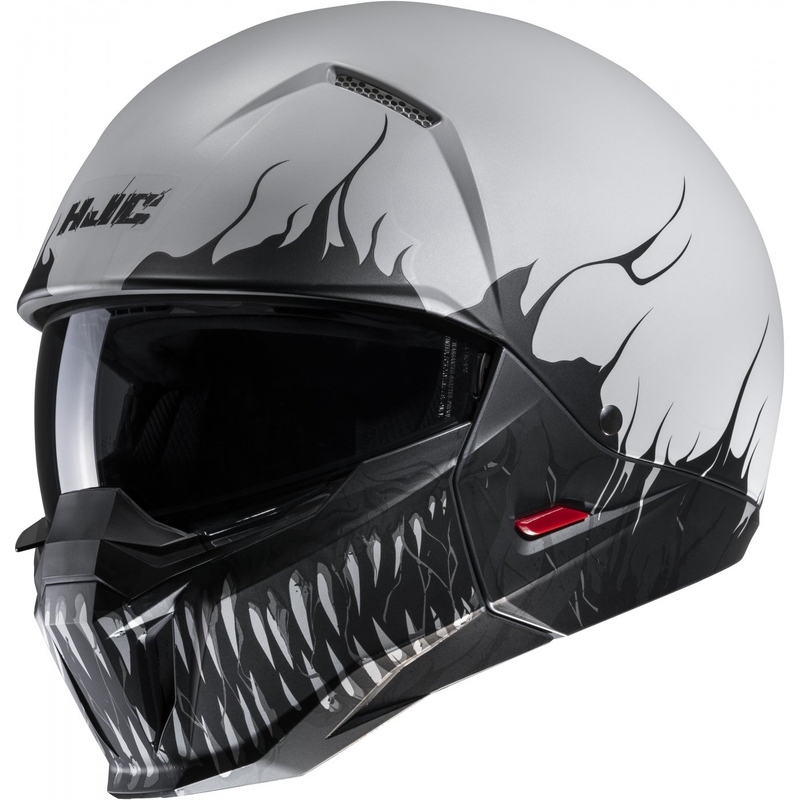 Kask otwarty HJC i20 Scraw MC10SF czarno-szary