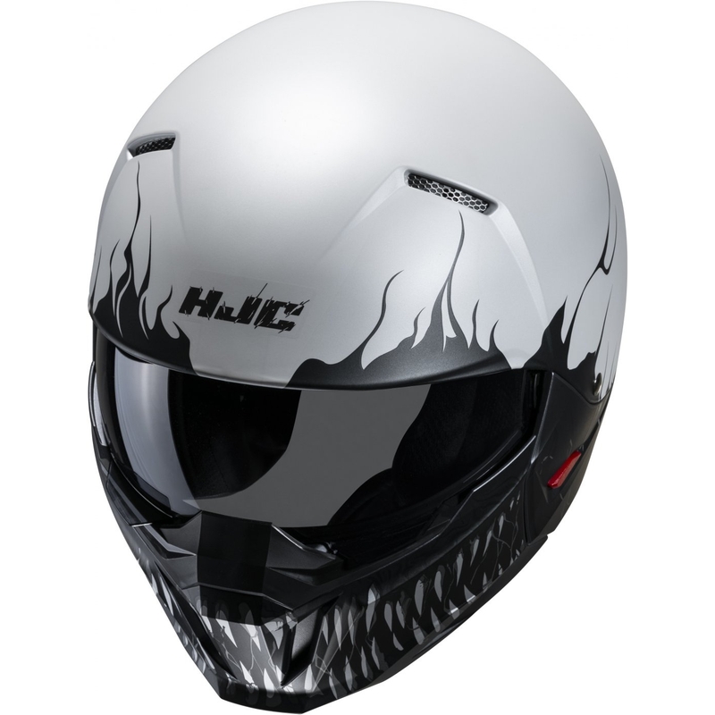 Kask otwarty HJC i20 Scraw MC10SF czarno-szary