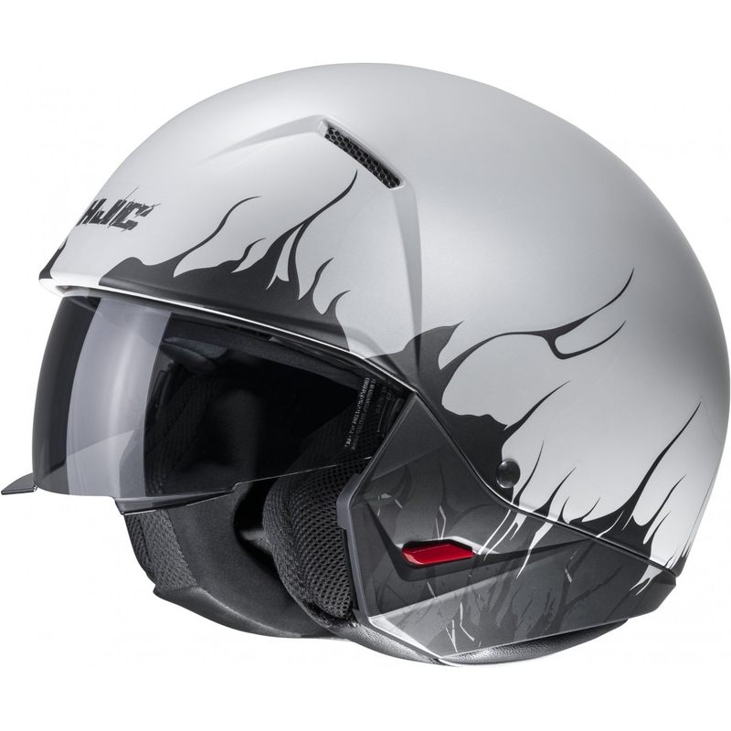 Kask otwarty HJC i20 Scraw MC10SF czarno-szary