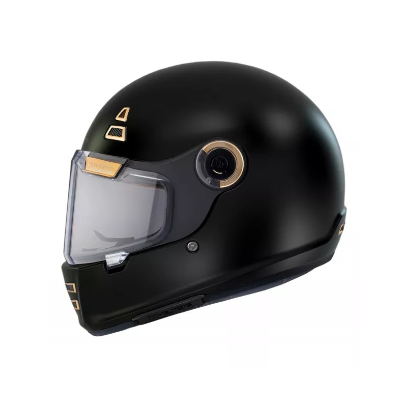 Kask motocyklowy MT Jarama Solid A1 czarny matowy