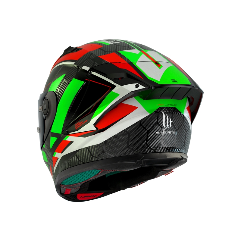 Integralny kask motocyklowy HJC RPHA 1 Toxin Marvel MC1SF czerwono-szaro-zielony