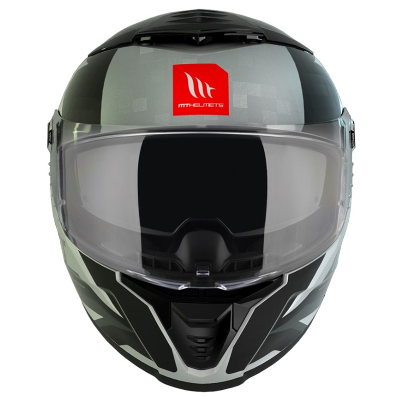 Zintegrowany kask motocyklowy MT Thunder 4 SV Exeo czarno-tytanowy