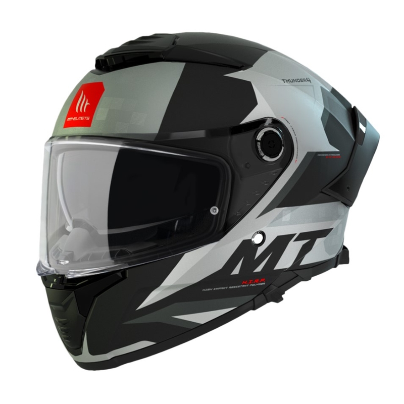 Zintegrowany kask motocyklowy MT Thunder 4 SV Exeo czarno-tytanowy