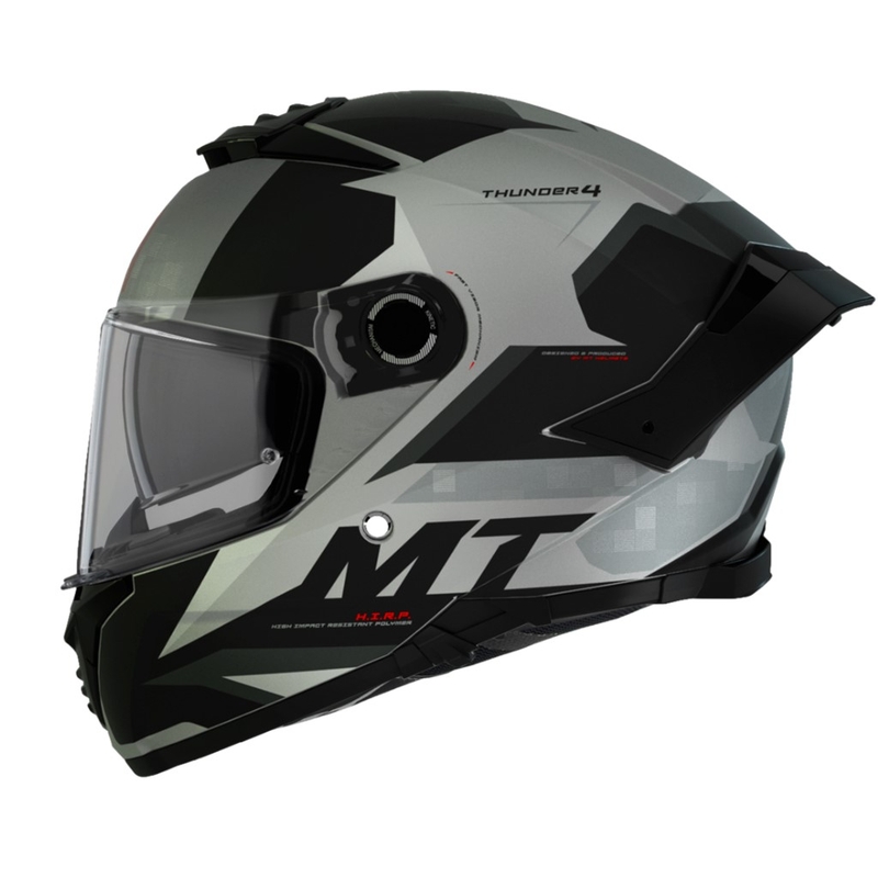 Zintegrowany kask motocyklowy MT Thunder 4 SV Exeo czarno-tytanowy