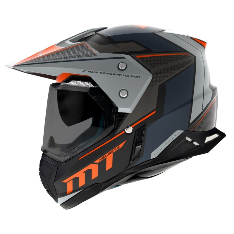 Kask enduro MT SYNCHRONY DUO SPORT SV PATROL B4 MATT ORANGE