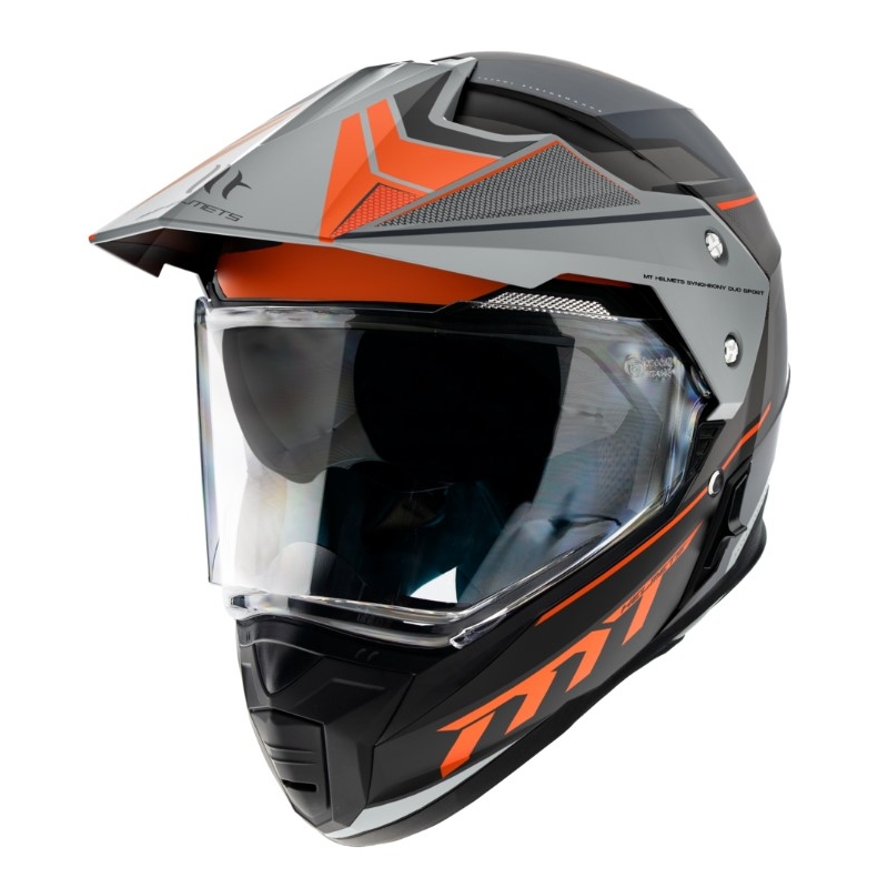 Kask enduro MT SYNCHRONY DUO SPORT SV PATROL B4 MATT ORANGE