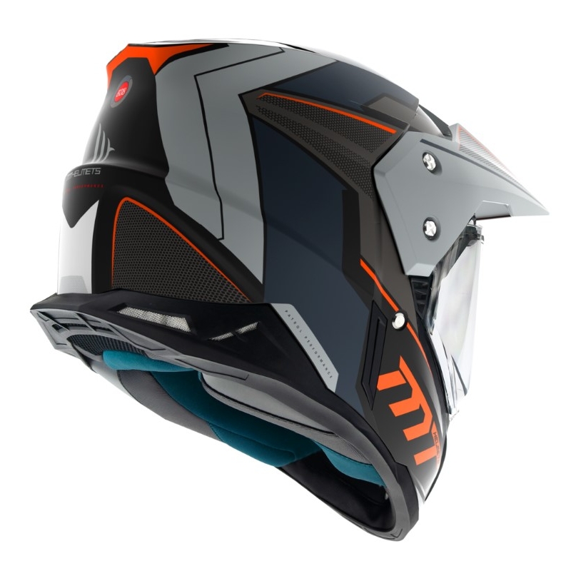 Kask enduro MT SYNCHRONY DUO SPORT SV PATROL B4 MATT ORANGE