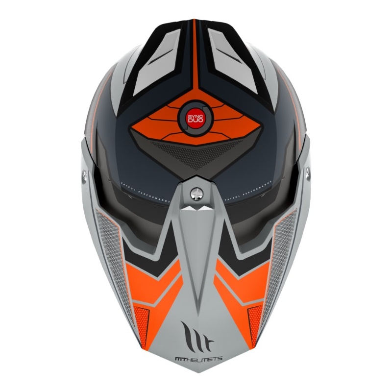 Kask enduro MT SYNCHRONY DUO SPORT SV PATROL B4 MATT ORANGE