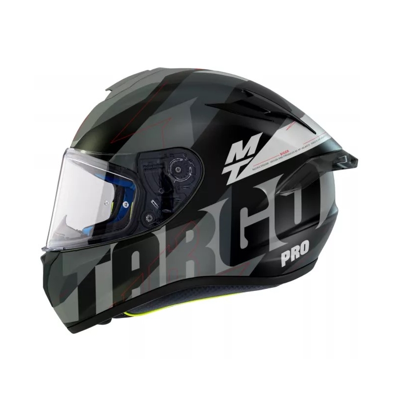 Integrální přilba na motorku MT Targo Pro Biger černo-šedá wyprzedaż