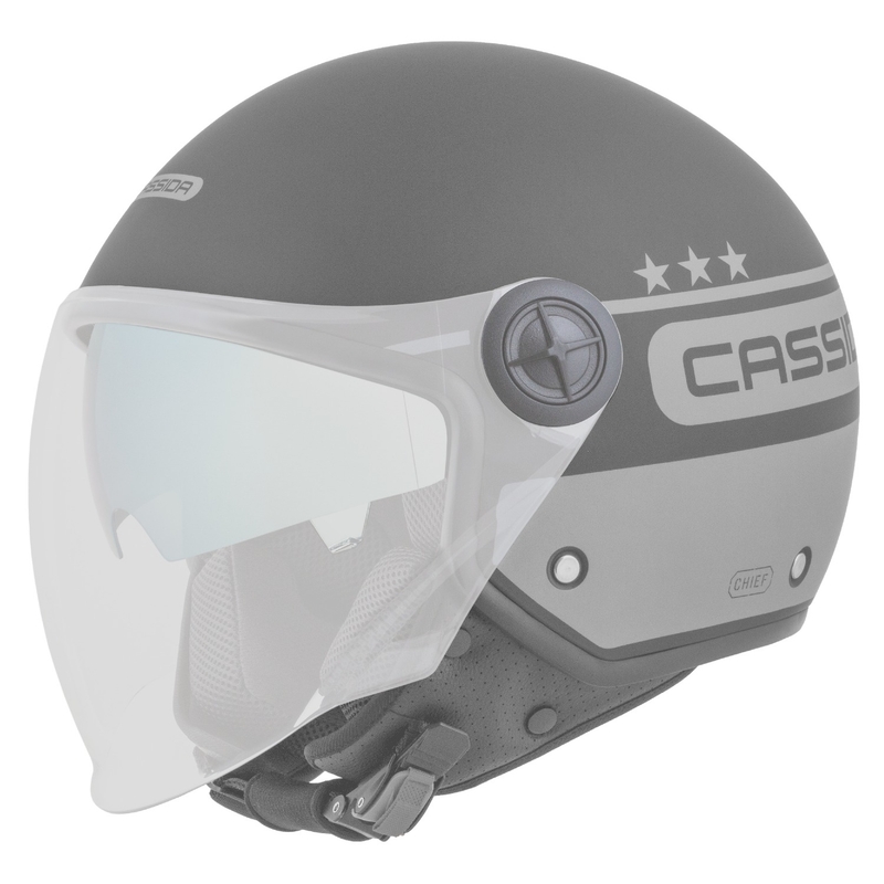 Kask motocyklowy otwarty Cassida Handy Plus Chief zielony