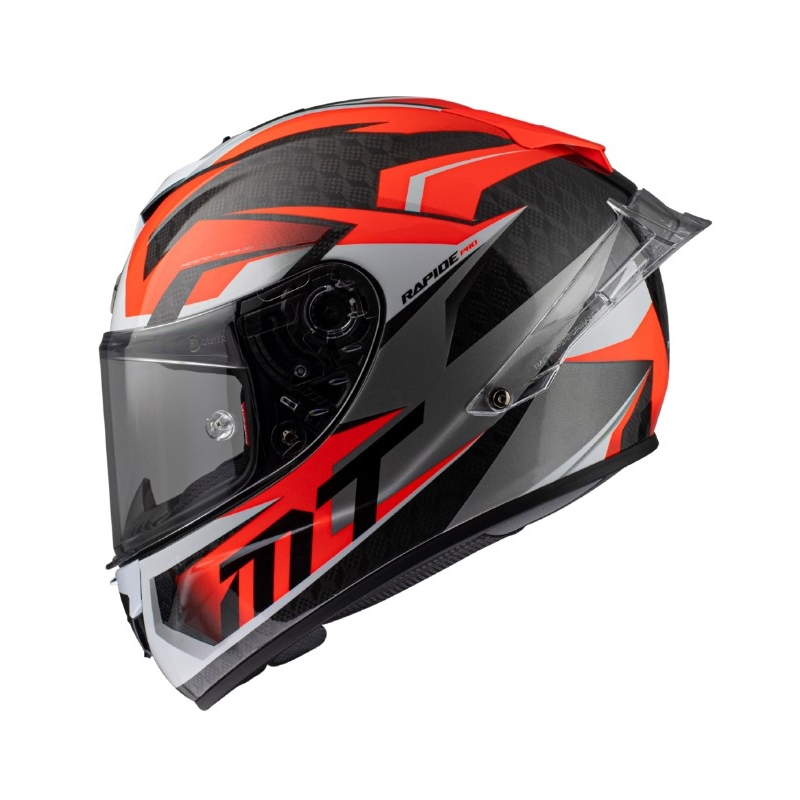 Zintegrowany kask motocyklowy MT Rapide Pro Fugaz A5