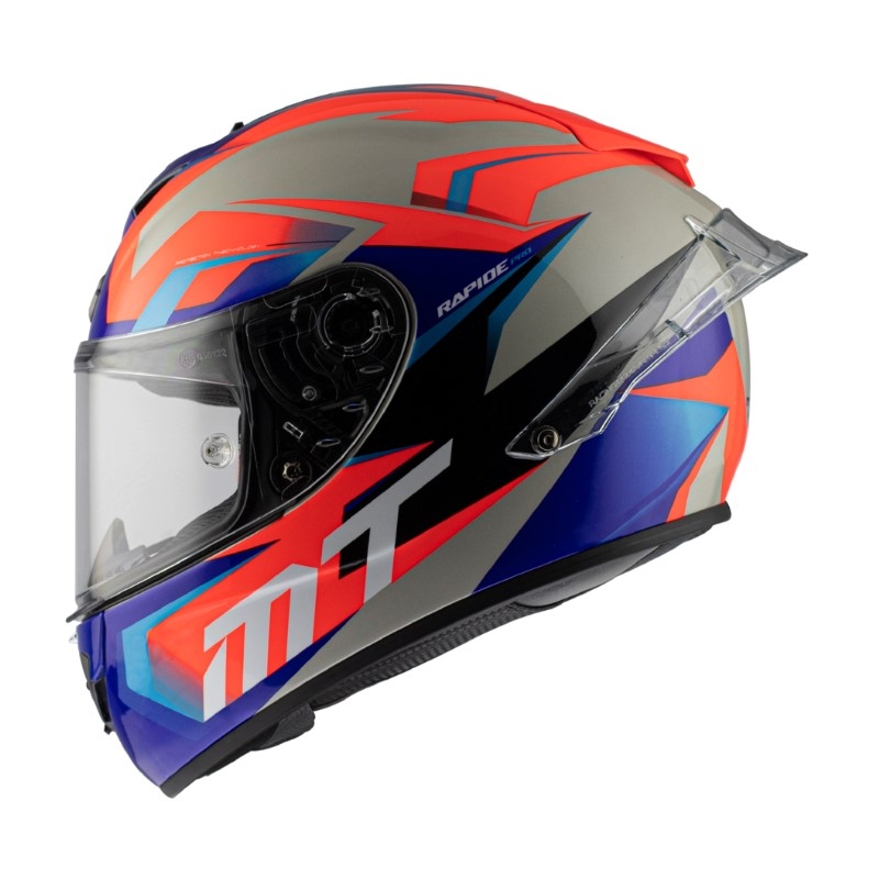 Zintegrowany kask motocyklowy MT Rapide Pro Fugaz I5