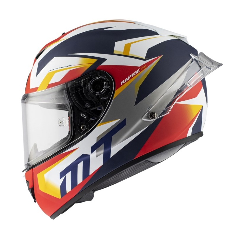 Zintegrowany kask motocyklowy MT Rapide Pro Fugaz I0