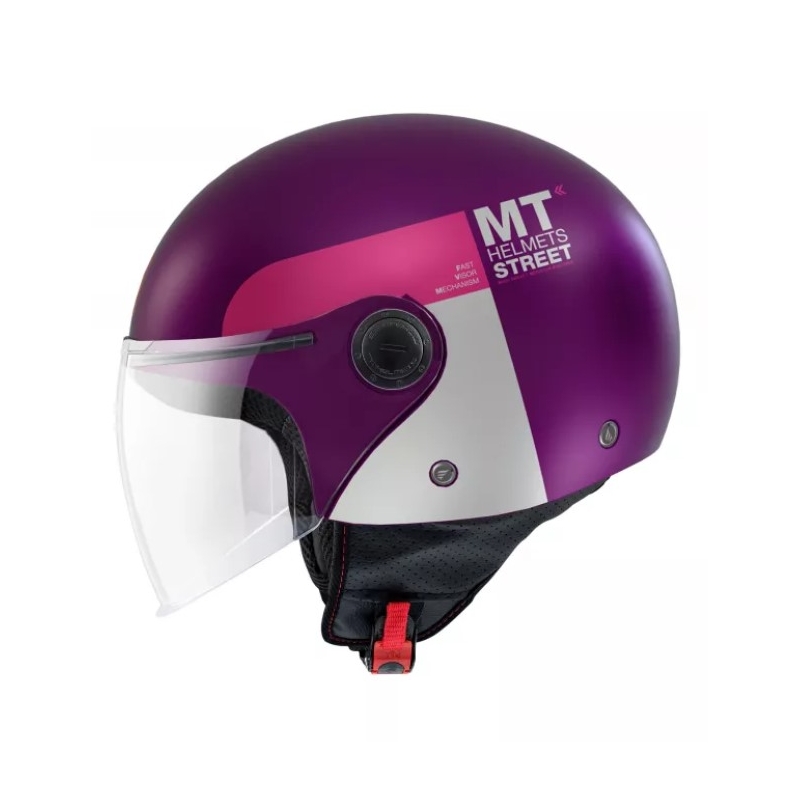 MT Street Inboard C8 Otwarty kask motocyklowy fioletowy