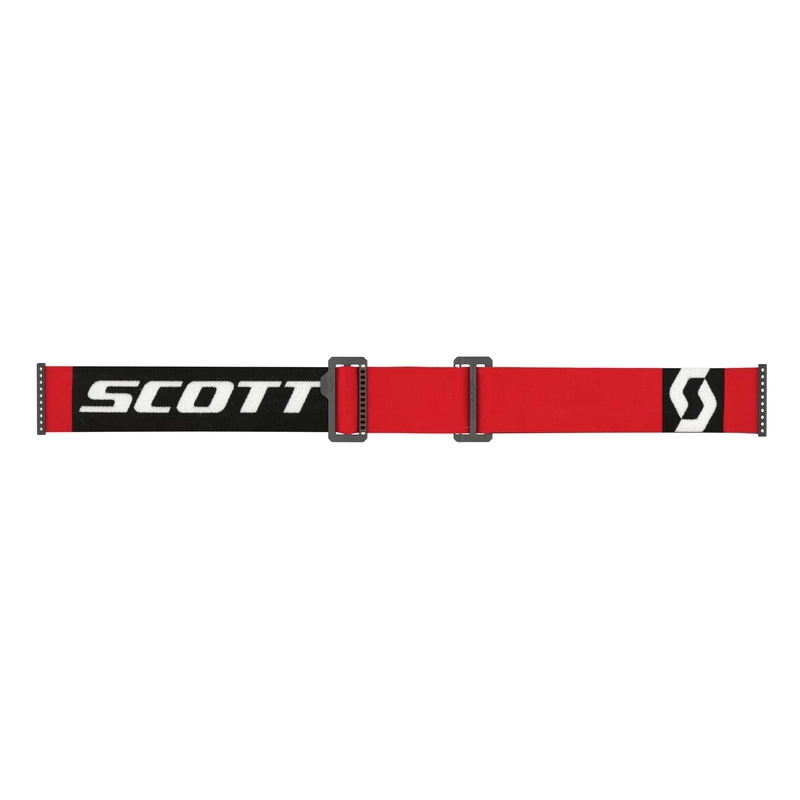 Gogle motocrossowe SCOTT Prospect CH czerwono-czarno-srebrne