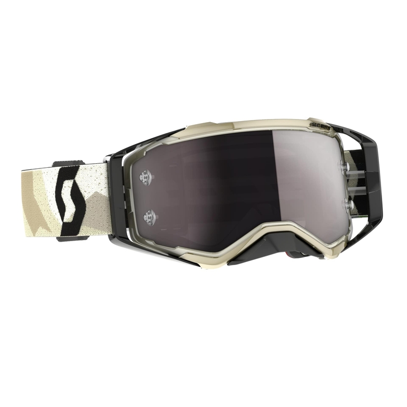 Gogle motocrossowe SCOTT Prospect CH camo beżowo-czarno-srebrne
